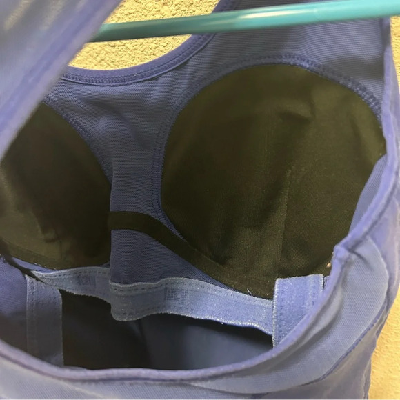 Lucy Blue Tank Top with Built-in Bra - Picture 8 of 10